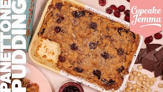 Panettone Bread amp Butter Pudding Recipe  HowTo  Cupcake Jemma [upl. by Enidan198]