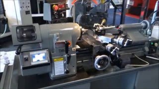 TML 5Cst servo threading toolroom lathe Hardinge HLVH 5C collet style [upl. by Bogie]