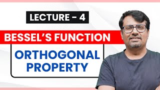 Bessels Function  Orthogonal Property of Bessel Function  Proof [upl. by Narad]