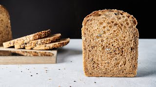 How to Make the Healthiest Sourdough Bread Ever Full Recipe [upl. by Esten]