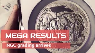 Mega NGC Coin Grading Results this time old gold and an amazing Tiger [upl. by Mongeau]