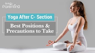 Yoga After CSection Delivery  When Is It Safe to Do [upl. by Einaled760]