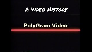 PolyGram Video Logo History [upl. by Akisey]