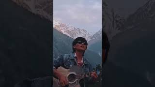 Nachaheko hoina timilai guitar cover nature mountainview sort guitarcover shotrs subscribe [upl. by Nawoj]