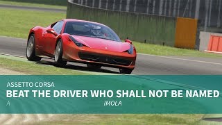 Beat the driver who shall not be named  Achievement  Assetto Corsa [upl. by Margherita]