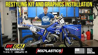 Polisport Restyling Kit and DeCal Works Graphics Installation [upl. by Urion]