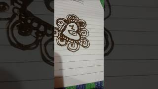 Name mehndi design shorts mehndi tricks ytshorts [upl. by Dari]