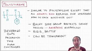 Introduction to Polymers  Lecture 22  Polystyrene [upl. by Kenna757]