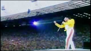 Freddie Mercury  Scherza con il pubblico Live At Wembley 86 [upl. by Masao808]