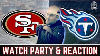 San Francisco 49ers vs Tennessee Titans Live Streaming Watch Party  NFL Football 2024 🏈 [upl. by Giacopo]