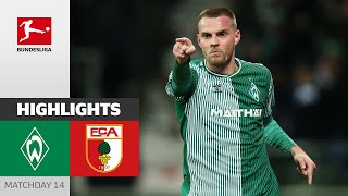 Ducksch Secures Big Points  Werder Bremen  FC Augsburg 20  Highlights  MD 14 – Bundesliga 2324 [upl. by Llednar]