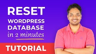 How to Reset WordPress Database [upl. by Annabelle]