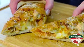 Buffalo Chicken Calzone  Sarpinos Pizzeria Video [upl. by Let]