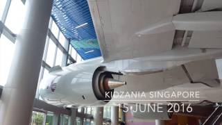 Qatar Airway flight simulatorKidzania Singapore [upl. by Amatruda838]