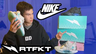 Nike RTFKT CryptoKicks IRL  Unboxing [upl. by Adli]