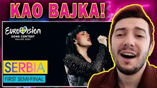 DRUGAČIJA  Teya Dora  Ramonda Eurovision 2024 Serbia Reakcija [upl. by Filberto]