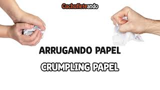 SONIDO ARRUGANDO PAPEL  CRUMPLING PAPER SOUND [upl. by Kylstra]