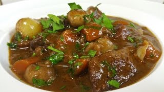 How To Make Beef Bourguignon TheScottReaProject [upl. by Nnylhtak]