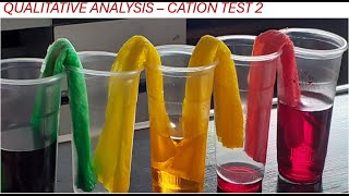 QUALITATIVE ANALYSIS  CATION TEST  A  LEVEL AS SEASON 2 [upl. by Amsirak]