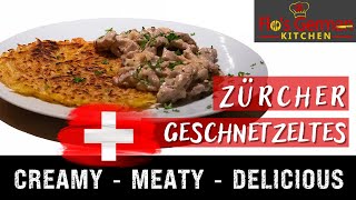 The Definitive Zürcher Rahmgeschnetzeltes Recipe Revealed 🥄💥 [upl. by Kenneth]