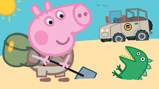 Peppa Wutz  Suche nach Mr Dinosaur  Peppa Pig Deutsch Neue Folgen  Cartoons für Kinder [upl. by Drida]