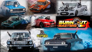 SUMMERNATS 36 BURNOUT MASTERS LINEUP PREVIEW [upl. by Dreher]