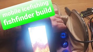 Ice Fishing Hummingbird PiranhaMax 4 DI Mobile Setup [upl. by Finn]