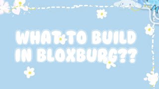 10 THINGS TO BUILD IN BLOXBURG [upl. by Ricard]