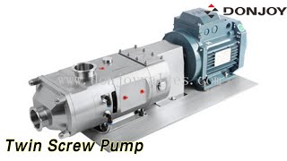 Self Priming Twin Screw Pump SS316L 20 Bar High Viscosity For Transport [upl. by Ettelrahc490]