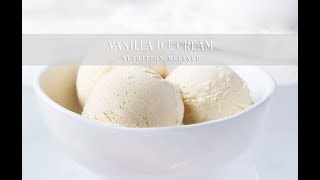 Vanilla Ice Cream  Raw Vegan Paleo [upl. by Gibbeon]