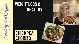 Chickpea Chorizo  6 Ingredient  Easy Delicious and Vegan Style [upl. by Slocum112]