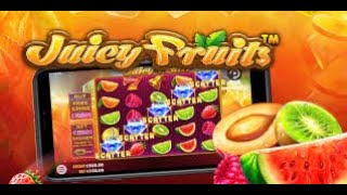 Juicy Fruits Slot Bonus Buy SENSATIONAL Pragmatic Play [upl. by Novyart]