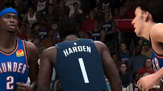 Thunder🌩️ vs Clippers⛵ 11624 NBA2K24 PS5 2KALLDAY [upl. by Kcinimod]