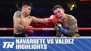 10 Minutes Of The Best Punches Emanuel Navarrete Landed On Valdez In Classic Fight  HIGHLIGHTS [upl. by Zenitram]