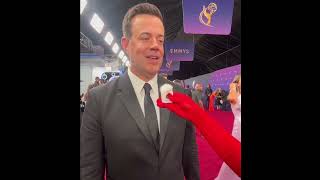 Carson Daly The Voice Emmys 2024 red carpet interview [upl. by Pears631]