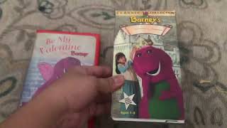 Be My Valentine Love Barney 2000 VHS Plus Magical Musical Adventure VHS [upl. by Godred316]