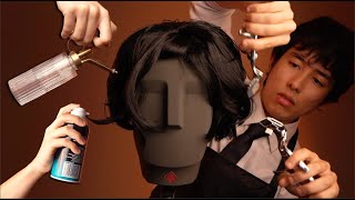 ASMR Real Haircut for Sleep 😴💈4K [upl. by Hodess757]