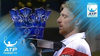 Becker vs Courier ATP Finals 1992 Final Highlights [upl. by Zingg]