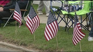 Ludlow residents lined streets for Memorial Day parade [upl. by Yenaled]