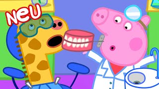 PeppaWutzGeschichten  Peppa die Zahnärztin  Videos für Kinder [upl. by Tychonn]