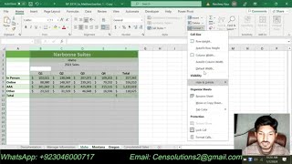 Excel Module 5 SAM Project A Narbonne Suites  Excel Module 5 SAM Project 1a [upl. by Settera]