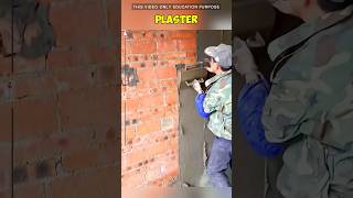 plasterers worldwide do their work as just work construction shorts viralvideo [upl. by Otreblaug]