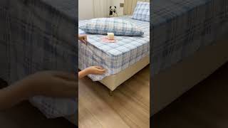 Best way to lay your bed is this simple viralvideo reelviralshort [upl. by Bernelle]