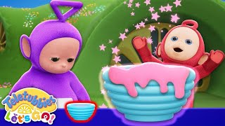 GIANT BOWL OF TUBBY CUSTARD  Teletubbies Lets Go  Videos for Kids  WildBrain Little Ones [upl. by Nonnah]