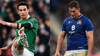 Ireland vs Italy 6 Nations Rd 3 2022 [upl. by Hotze]