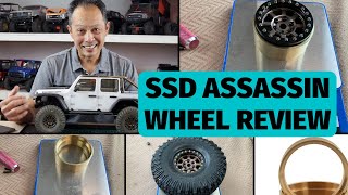 SSD Assassin beadlock wheel review  best wheel with brass ring [upl. by Sherlocke]