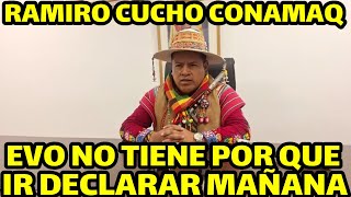 RAMIRO CUCHIO DICE SI GOBIERNO DETIENE EVO MORALES SE REACTIVA CUARTO INTERMEDIO CONTRA GOBIERNO [upl. by Ardried]