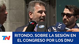 Ritondo sobre la fusión con LLA quotSomos el PRO un partido aparte pero veremos en el año electoralquot [upl. by Carlotta]