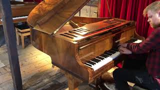 1937  FEURICH Baby Grandpiano  RESTORED  video 3 [upl. by Wildermuth859]