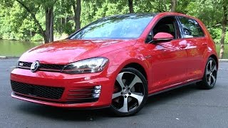 2015 Volkswagen Golf GTI Autobahn Mk7 Start Up Road Test and In Depth Review [upl. by Blondelle]